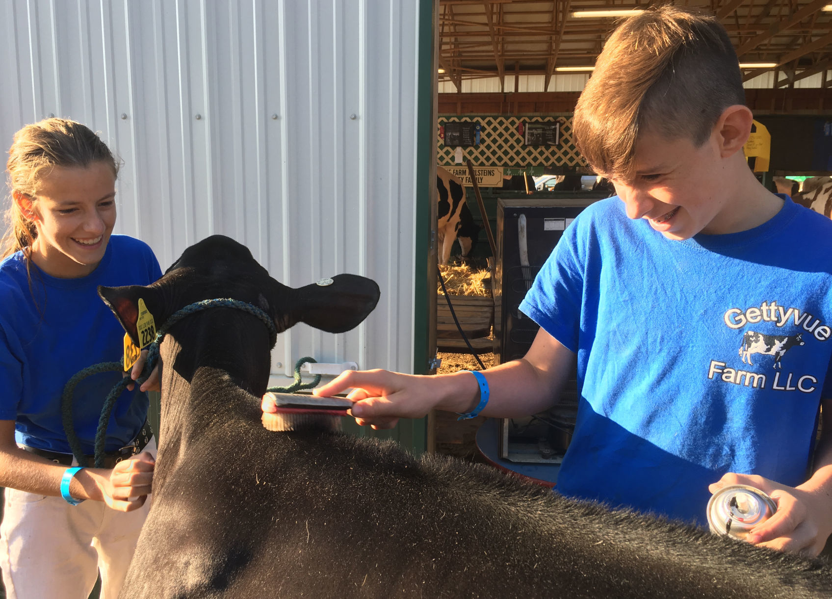 Early morning at the Washington County Fair